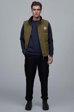 Chamarras Canada Goose Hombre Outlet - Garson Chalecos Verdes ER3728096